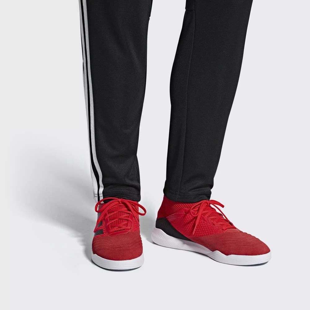 Adidas Predator 19.3 Tenis De Futbol Rojos Para Mujer (MX-93459)
